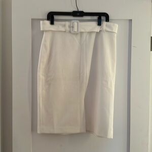 Club Monaco belted midi skirt NWT